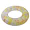47" Yellow & Orange Mosaic Inflatable Pool Ring Float